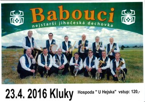 Babouci Kluky 23.4.2016